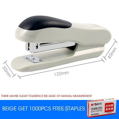 25/50 Sheets Effortless Heavy Duty Stapler Power Saving Meta