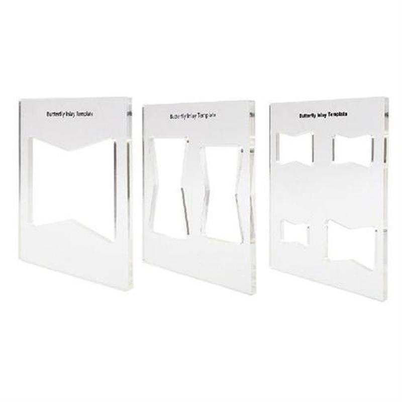Bow Tie Board Splicing Template Conceal Defects Woodworking