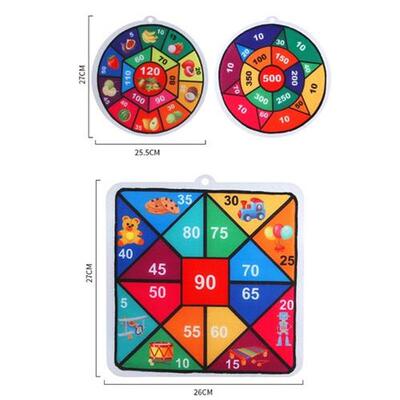 Party Darts Games Plate Set Sport Double Target Dart Flockin