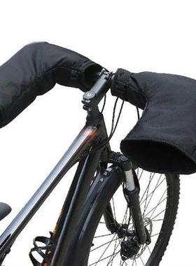 2pcs Winter Women Man Bicycle Handlebar Gloves Bike