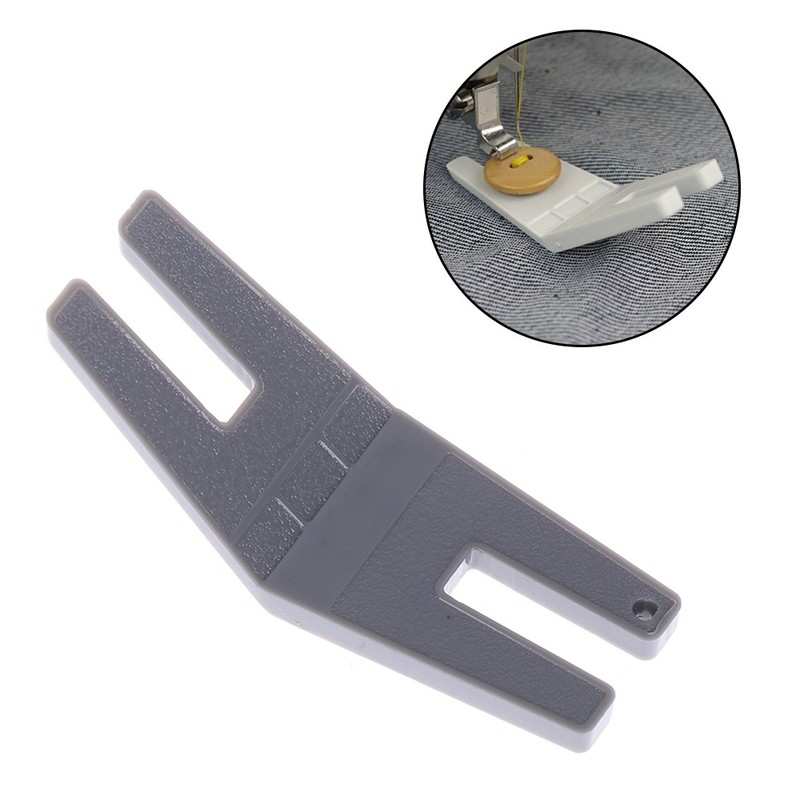 1pc Clearance Plate Button Reed Presser Foot Hump Jumper 适
