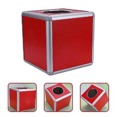 Multi-functional Raffle Ticket Box Lottery Box Square
