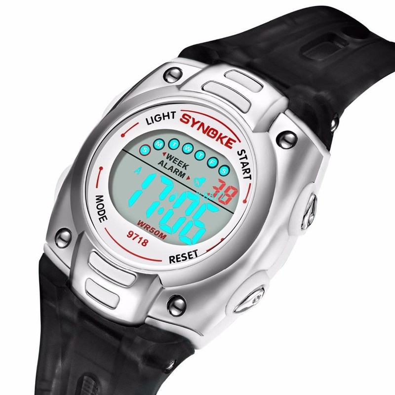 Fashion Kids Sports Watches For Girls Boys Child Watch Alarm