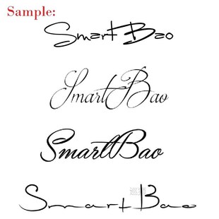 Personal Name Stamp Handwritten Signature Seal Engraving Cus