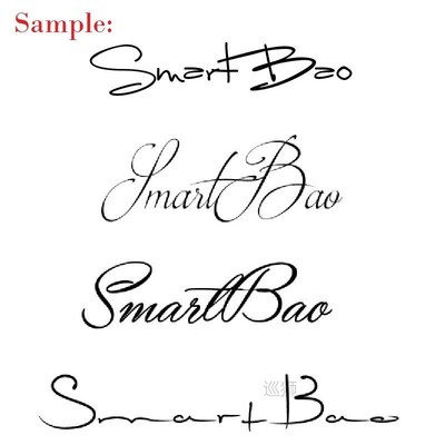 Personal Name Stamp Handwritten Signature Seal Engraving Cus