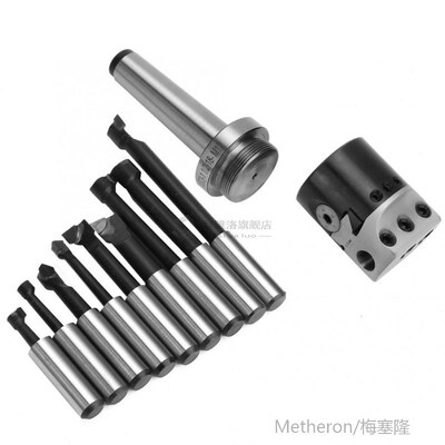 High Hardness Carbon Steel F1 Boring Head 1-1/2-18NF Tail Th