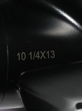 58100-96440-019 10 1/4 X 13 Aluminum Propeller for Suzuki 20