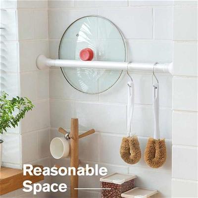 Multifunction Telescopic Shower Curtain Rods Window Rail 90-