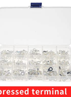 375pcs/lot cold-pressed terminal terminals Y-shaped U-shaped