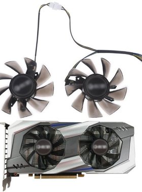 2Pcs 75mm/2.95in T129215BU VGA Fan for GALAX GTX 1060 KFA2 G