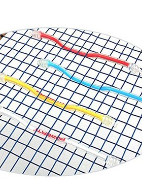 2 Pcs 4 Inch Long Tennis Rackets Vibration Dampener Strips T