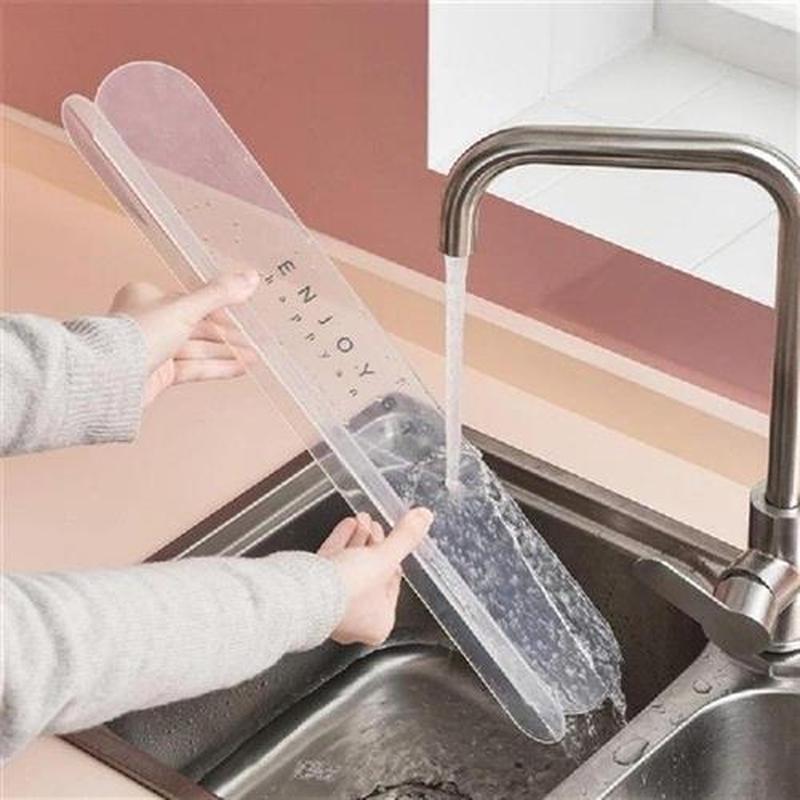 Transparent Sink Water Splash Guard Anti-water Board Baffle