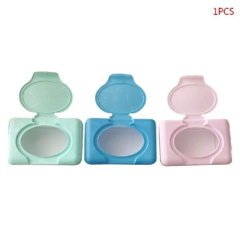 Wipes Dispenser Tissue Storage Box Case Desk Wet Wipes