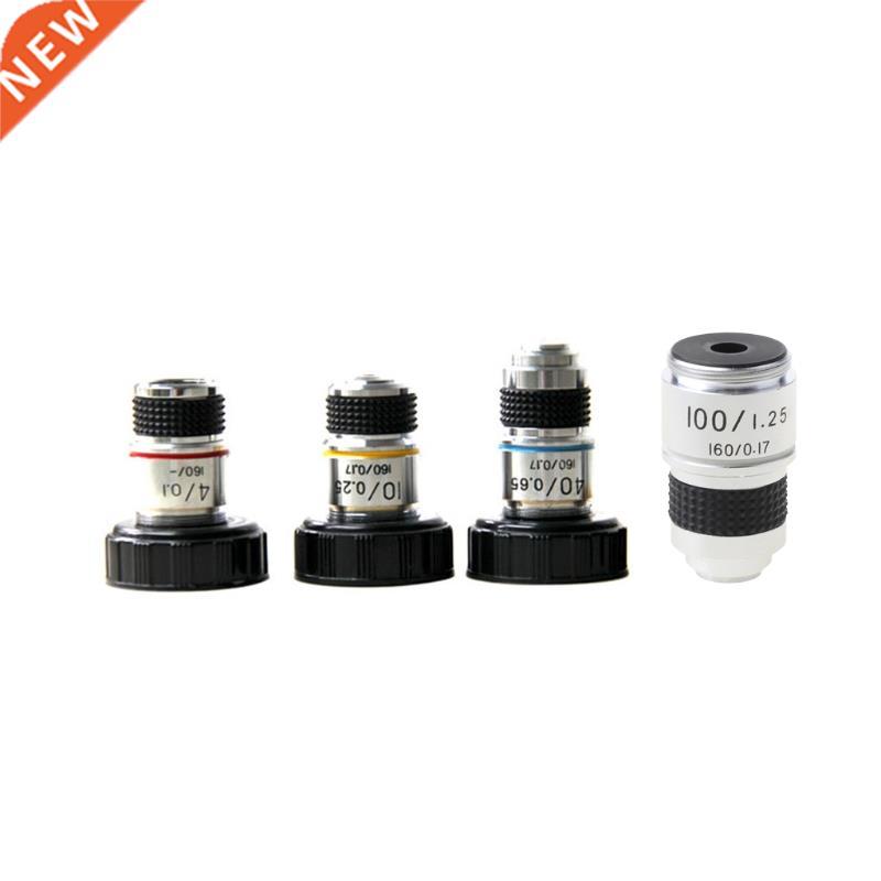 4X 10X 40X 100X High Quality Microscope Objective Lens Achro