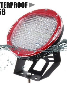 640W 9inch Round 12V Led Driving Work Light For 4x4 Offroad