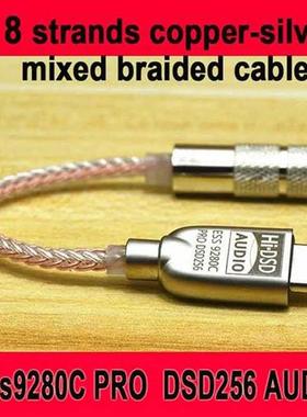 Portable Headphone Amplifier ES9280C Typec Audio HIFI Adapte