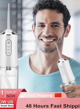 Irrigador Oral de agua, hilo Dental portátil reca