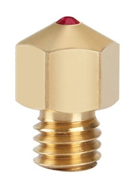 3D Printer Part 0.4mm 1.75mm Filament MK8 Ruby Nozzle Gemsto