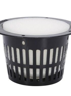 10Pcs Mesh Pot Net  Basket Hydroponic System Garden Plant Gr