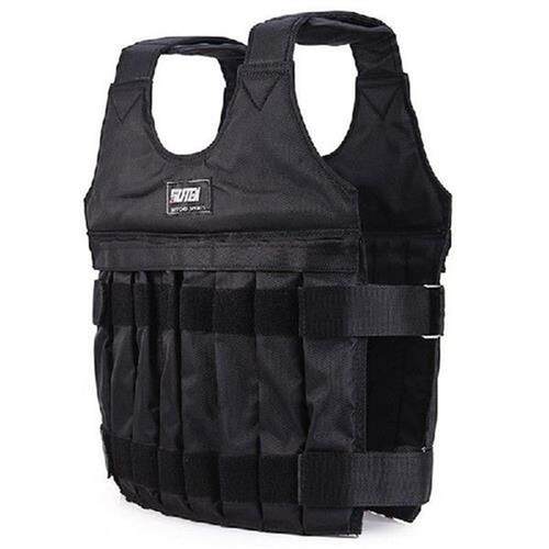 Adjustable Weight Vest Breathable Mesh Training Jacket For