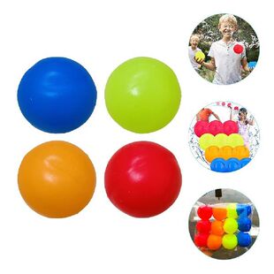 Water Ball Toys Reusable Beach Pool Balls Summer Silicone