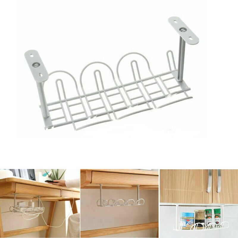 Fashion Under Desk Cable Management Tray Wire Cord Power St