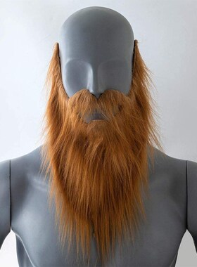 Fake Beard Props Funny Costume Mustache Halloween Party Mou