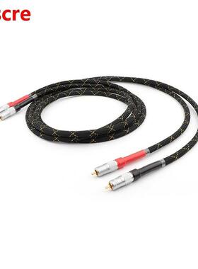 Pair YTER 8N OCC Copper RCA Intecconnect Audio Cable Hifi Au