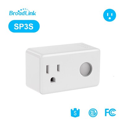 Broadlink SP3S Timer plug Energy Monitor US socket outlet,s