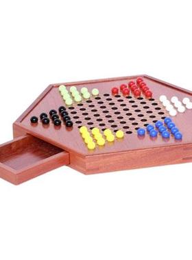 Chinese Checkers Party Family Fun Game with 60 Glass
