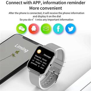 2021 Smart Watch Men 1.54inch Full Touch Smart Clock Women H