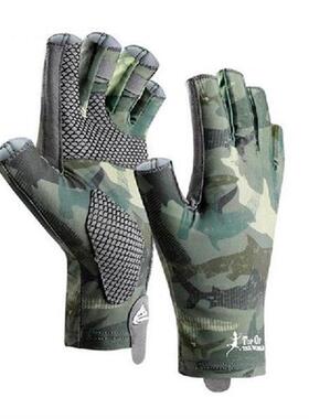 Cycling Gloves Half Finger Summer Ice Silk Breathable