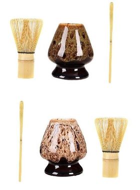 Handmade Matcha Set Matcha Chasen Whisk Stand Chasen Stand