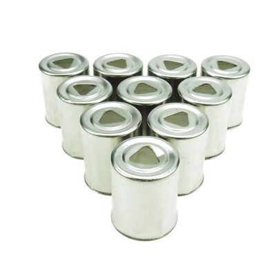 10PC/LOT Stainless Steel Triangle Hole Magnetron Caps for Mi