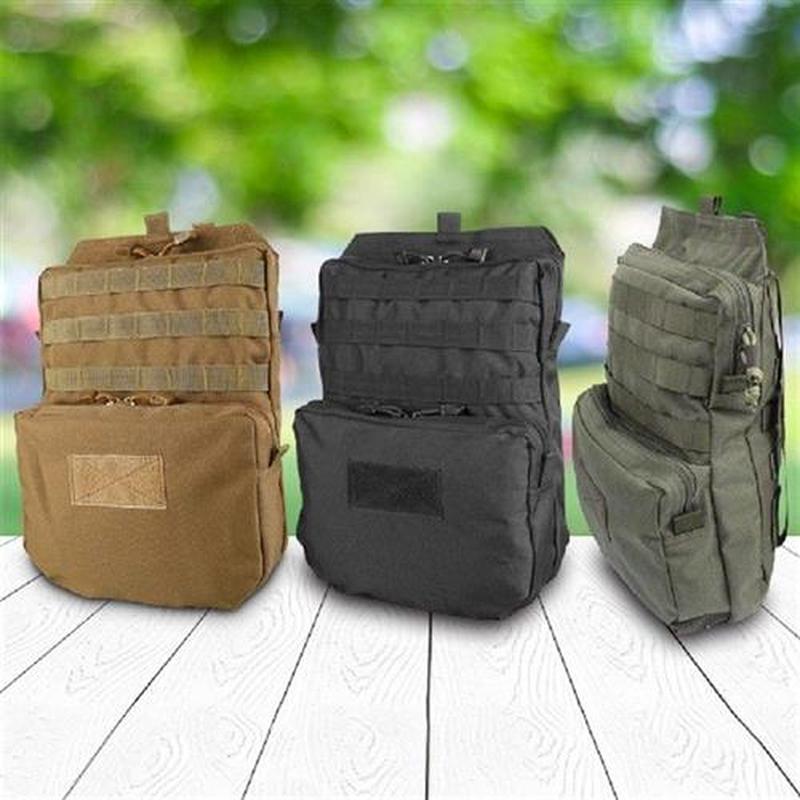 Outdoor Molle Pouch Combat Hydration Carrier Pack 1000D