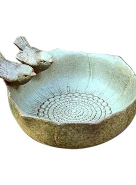 Ceramic Birth Baths Garden Decor Birth Feeder Ceramic Aquari