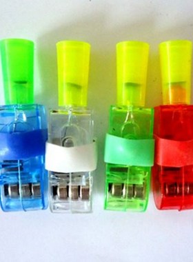 5pcs/lot light-emitting projection LED finger lamp night mar