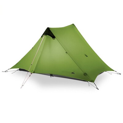 2019  LanShan 2 People Oudoor Ultralight Camping Tent 3/4 Se