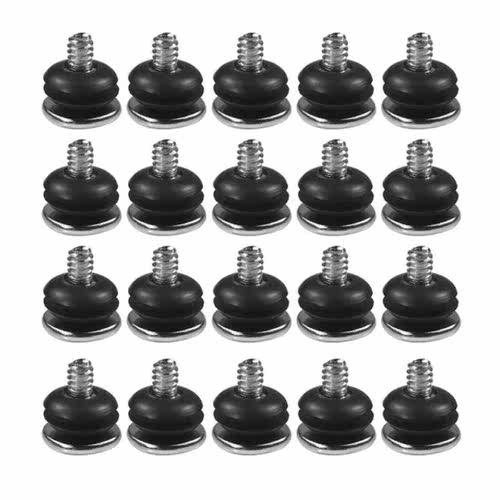 20pcs Computer Case Shockproof Screws   Shock Absorption 3.5