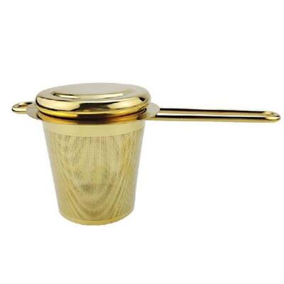 Tea Leaf Tea Strainer Golden Barrel Tea Strainer Kung Fu