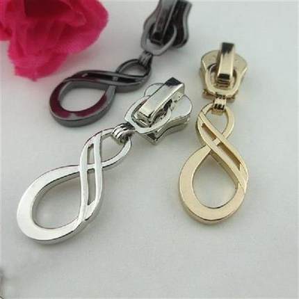 5PCS/Lot 5# Molded Zipper Head Pull Zip Sliders For