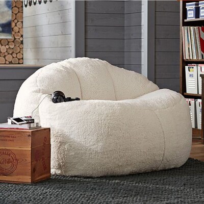 velvet large lamb bean bag sofa set unfilled lazy sofa bed c