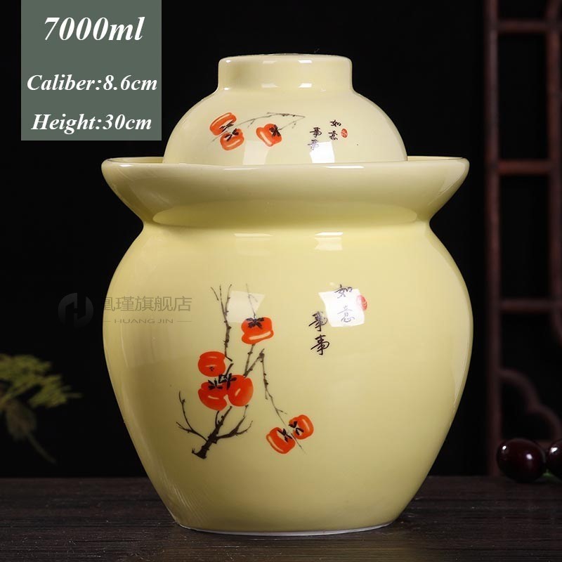 Jingdezhen Ceramic Pickle Jar Vegetable Pickling Jars Restau