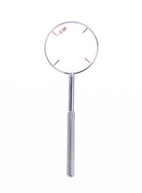 Round Optical Cross Cylinder Lens Tool Optical Instruments O