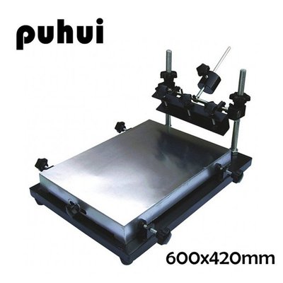 New Arrival PUHUI 600x420mm Big Size PCB  Solder Paste Manua