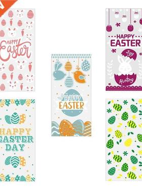 50pcs/lot Easter Day Packing Bag Cute Cartoon Rabbit and Egg