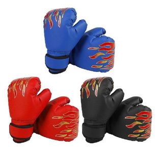 Kids Children Boxing Gloves Professional Flame HighQuality