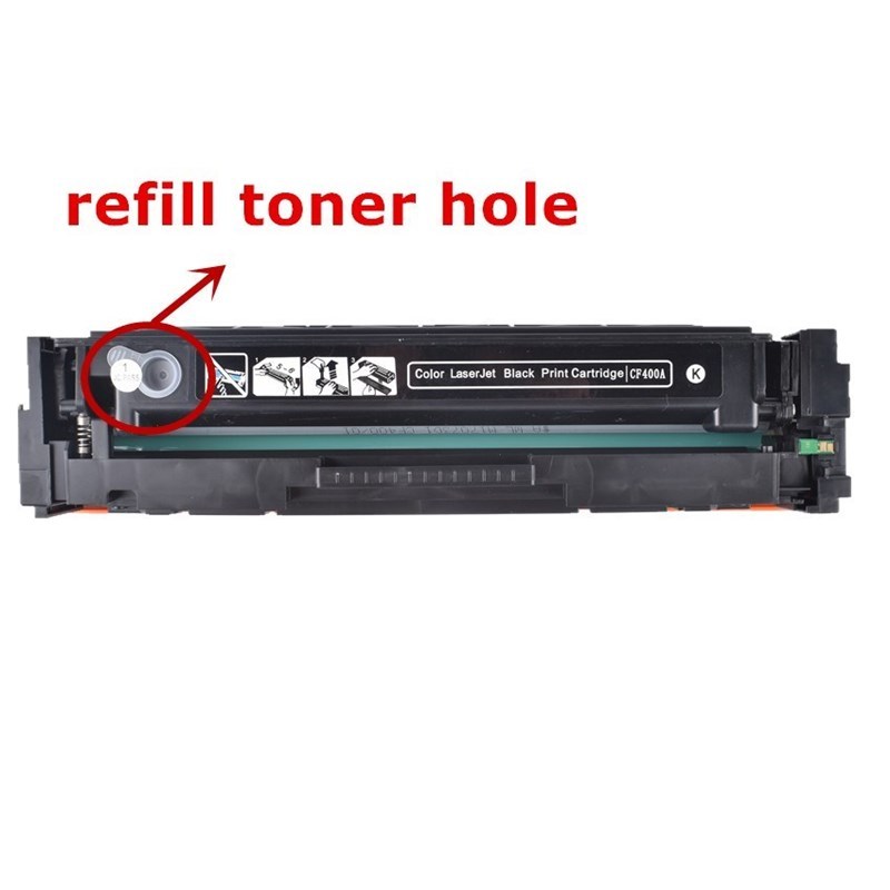 CF400A CF401A  402 403A 201A Compatible Color Toner Cartridg