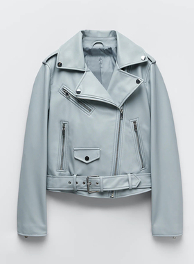 Spring and Autumn 2022 belt detachable epaulet motorcycle ja