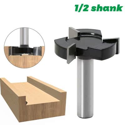 Spoilboard Surfacing Router Bits, 1/2 inch 12mm Shank 2 inch